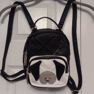 Betsey Johnson Mini Puppy Backpack
